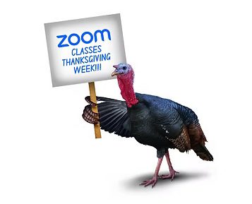 Keeping Thanksgiving (online) class-y?