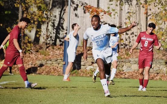 Graduate forward Pumi Maphumulo, originally from South Africa, joined the Lasers for the 2024 season. (Photo courtesy of Lasell Athletics)