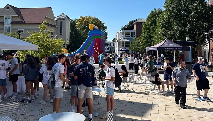 Students enjoy various activities at U-Belong Celebration. 