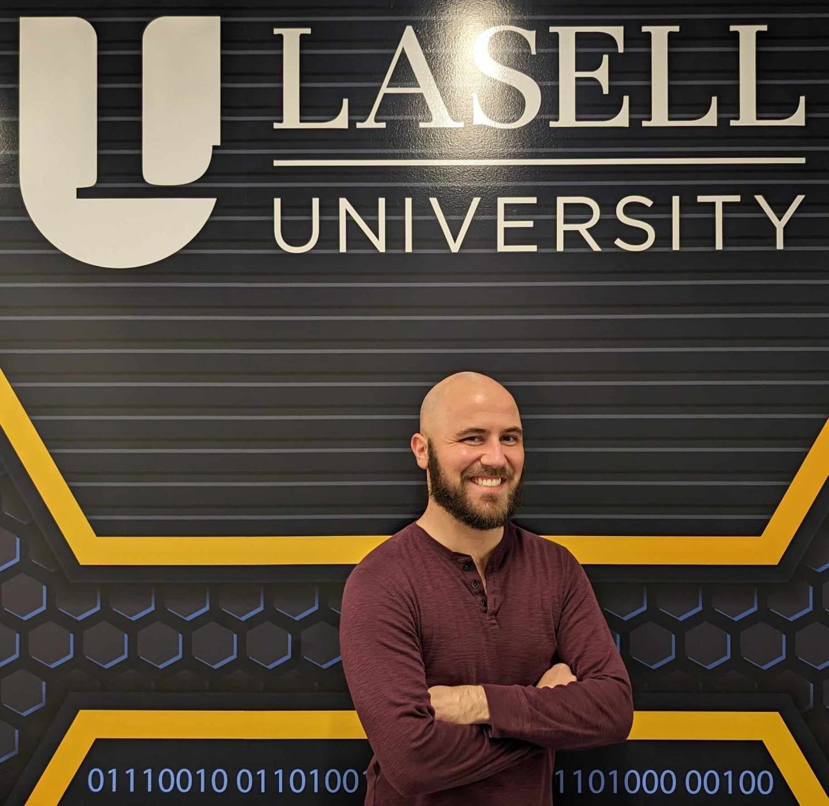 Kurt Wirth, assistant professor of communications has been at Lasell since January 2022. (Photo Courtesy of Kurt Wirth)